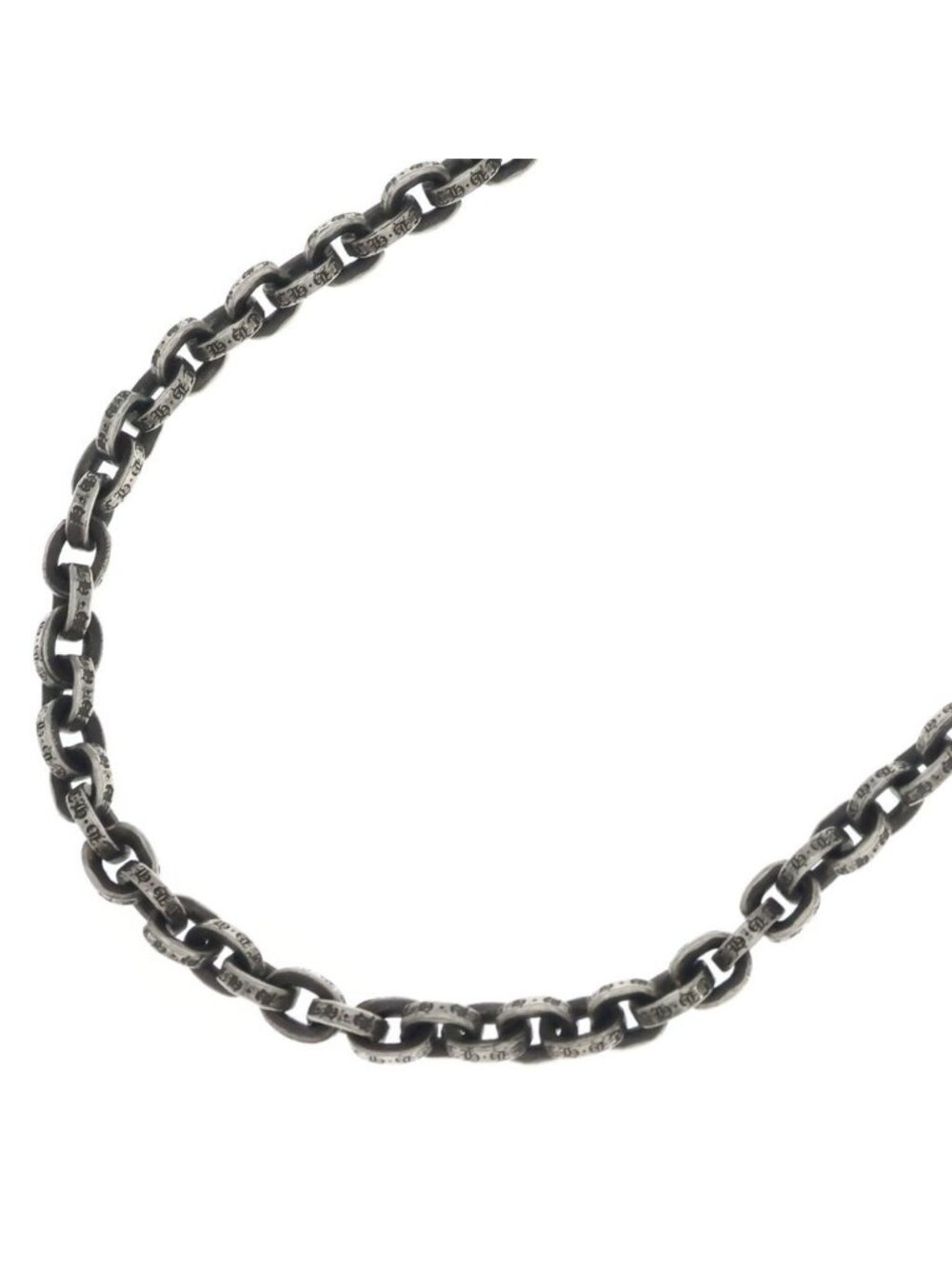 Chrome Hearts Paper Chain 24 Necklace Silver